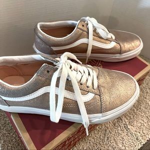 Vans rose gold old skool